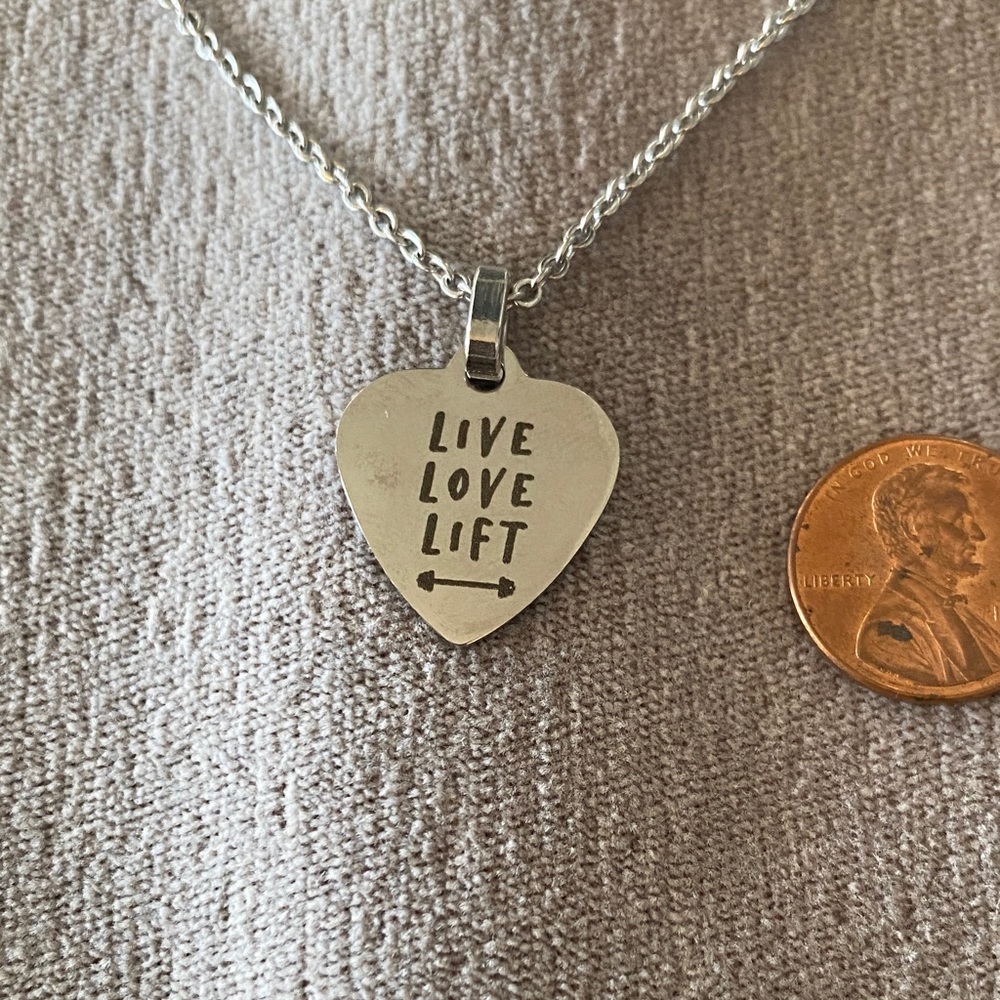 Stainless Steel Heart Pendant Necklace